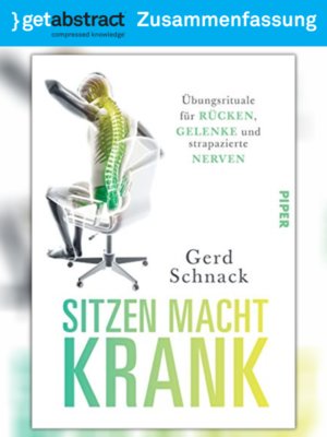 cover image of Sitzen macht krank (Zusammenfassung)